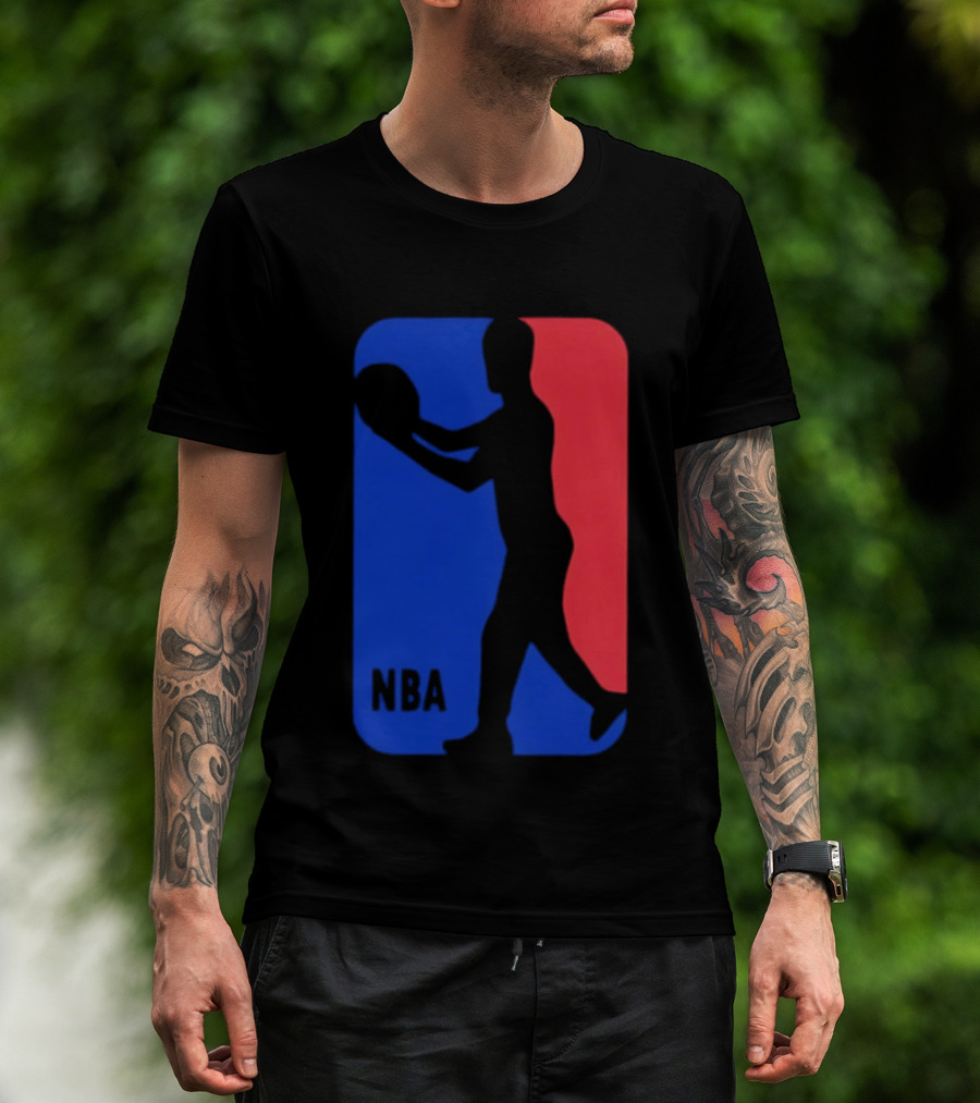 NBA Basketball Player Blue Red T-Shirt