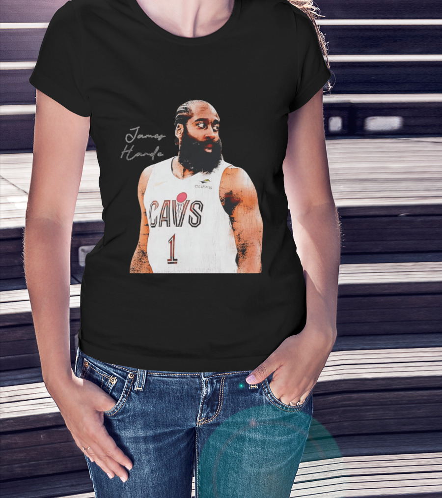 James Harden Cleveland Cavaliers CAVS Basketball 2026 NBA Champs T-Shirt