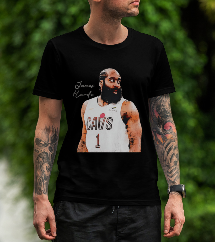 James Harden Cleveland Cavaliers CAVS Basketball 2026 NBA Champs T-Shirt