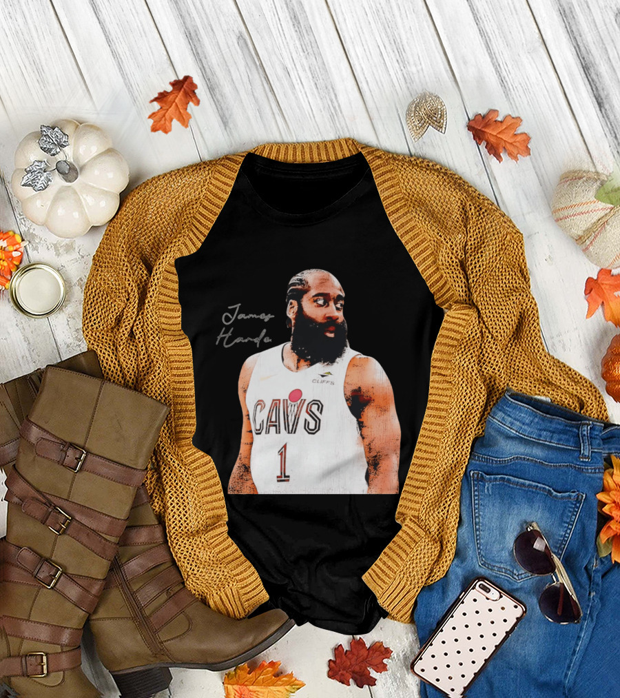 James Harden Cleveland Cavaliers CAVS Basketball 2026 NBA Champs T-Shirt