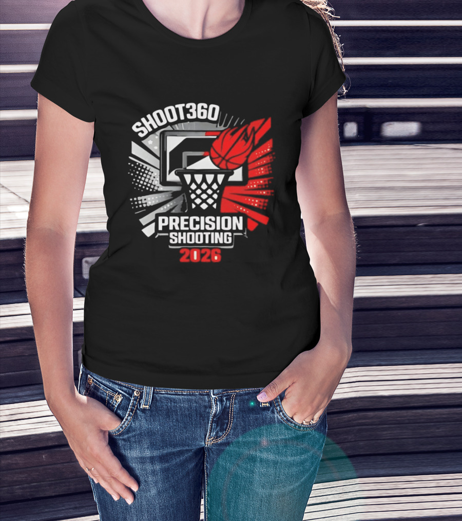 Shoot360 Precision Shooting Basketball 2026 T-Shirt