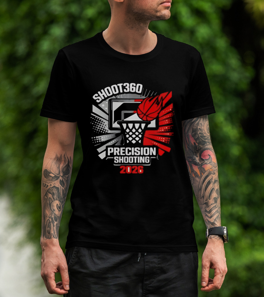 Shoot360 Precision Shooting Basketball 2026 T-Shirt