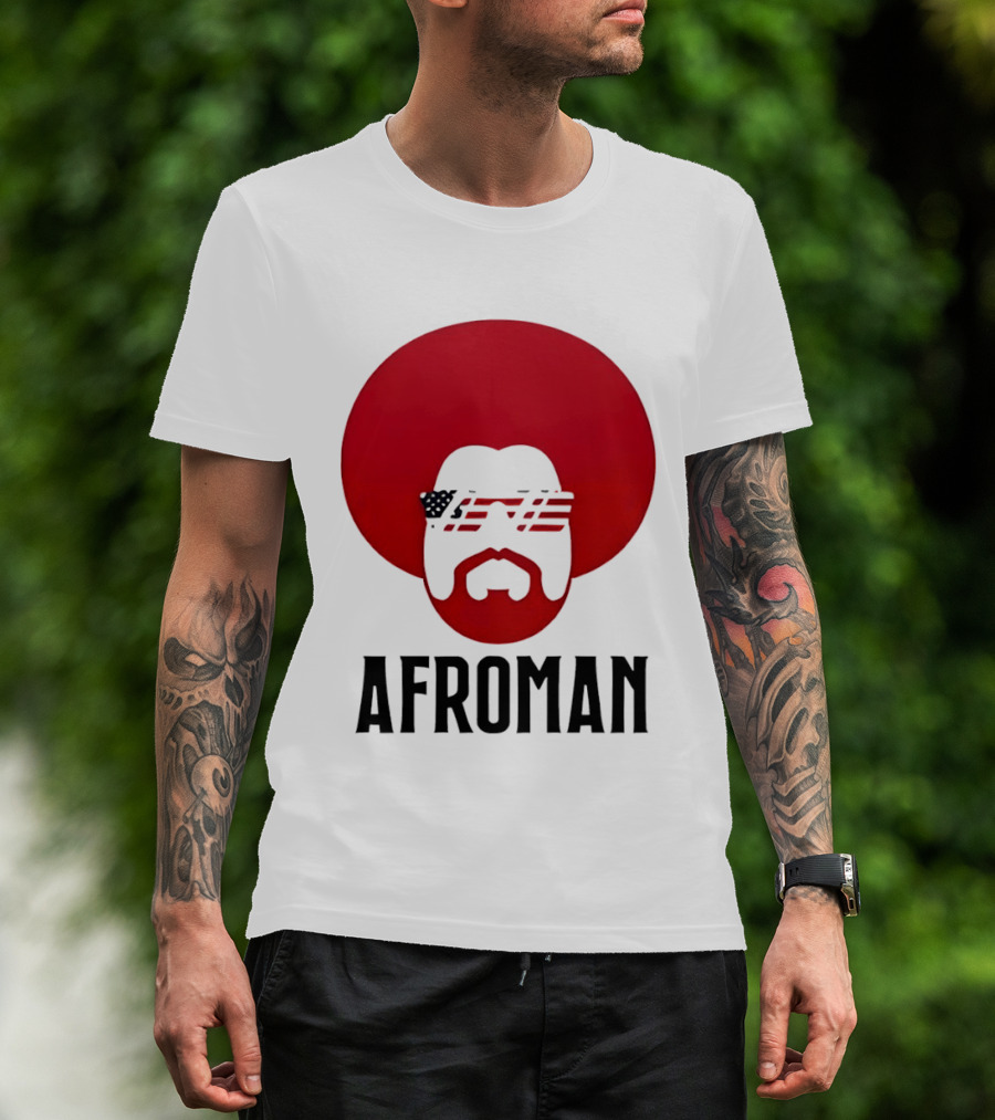 Afroman Justice For Lemon Pound Cake Red Afro Sunglasses T-Shirt