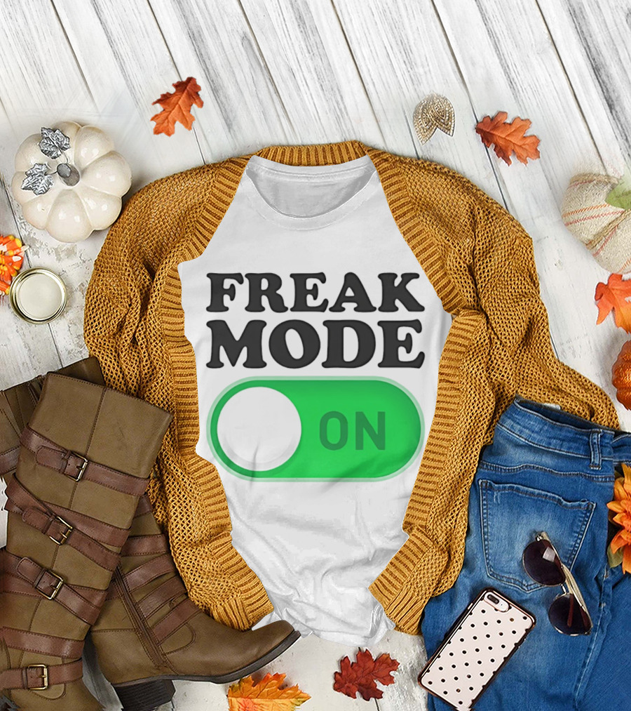 Freak Mode On Switch Button T-Shirt