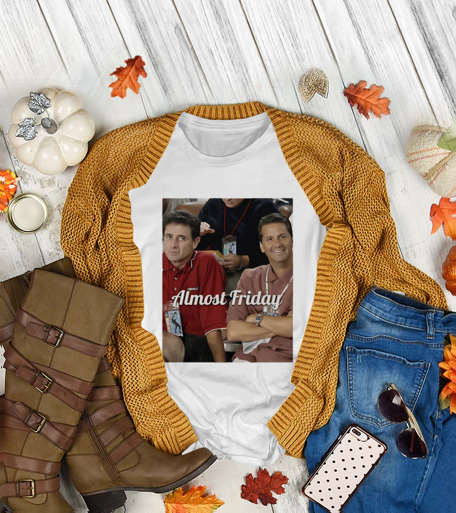 Rick Pitino John Calipari Louisville Almost Friday T-Shirt