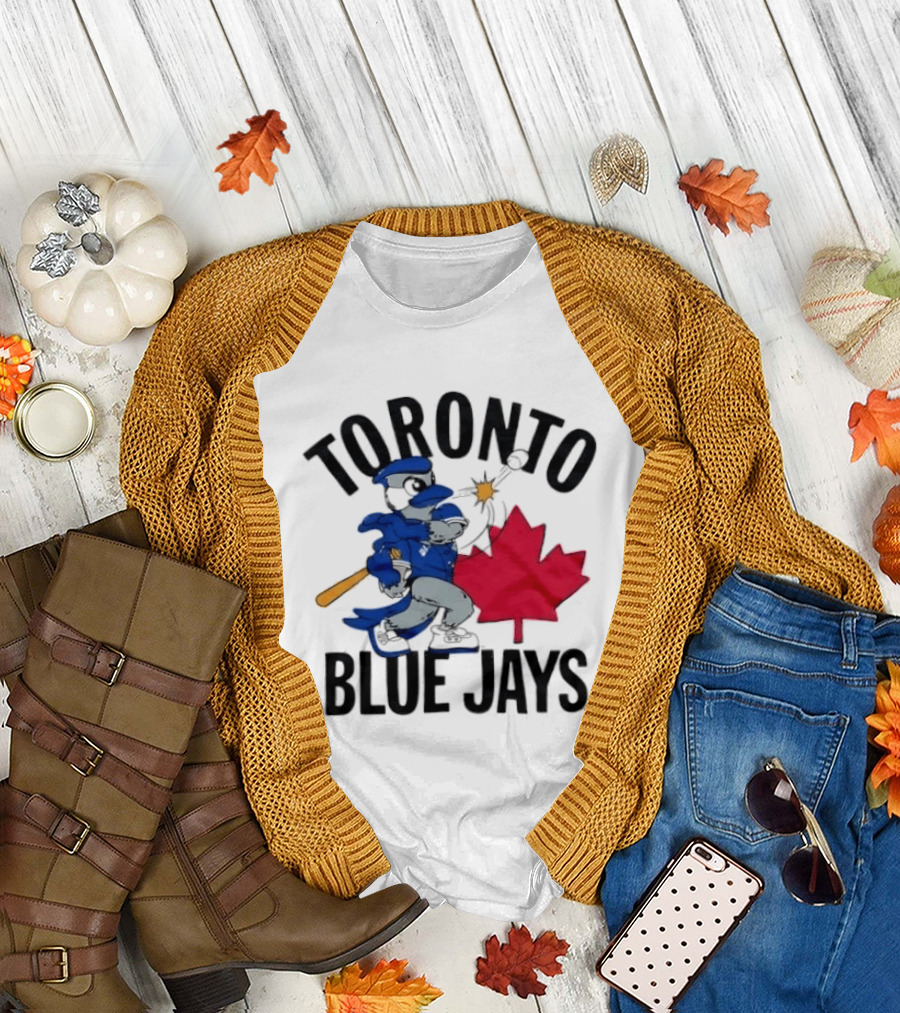 Toronto Blue Jays Baseball Maple Leaf T-Shirt