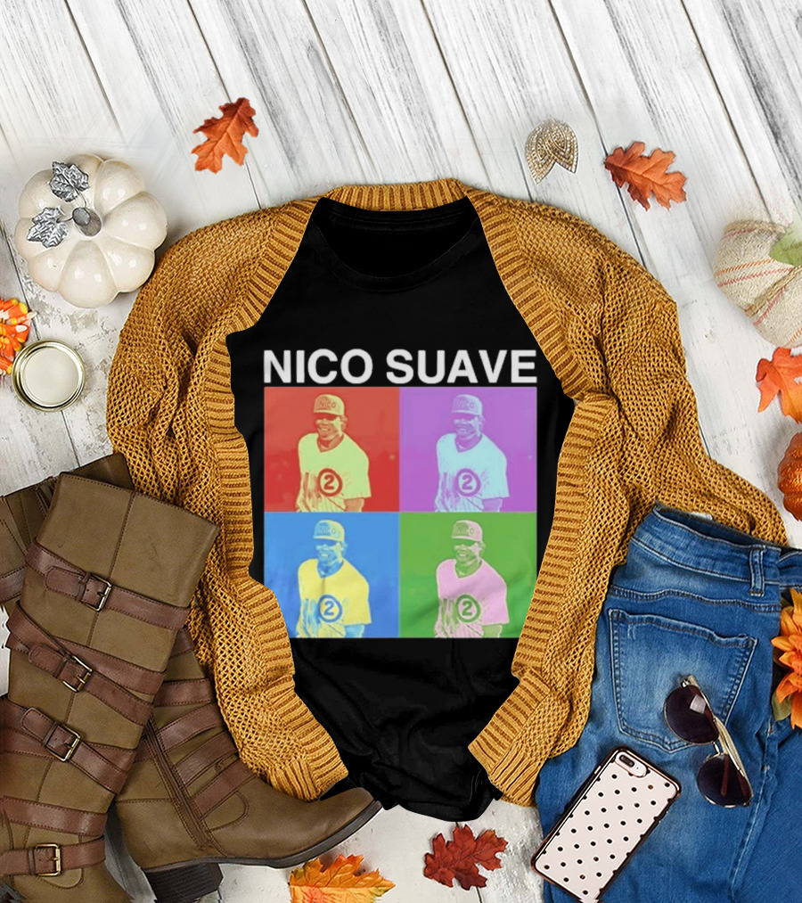 Nico Hoerner Nico Suave Chicago Cubs Player Number 2 Pop T-Shirt