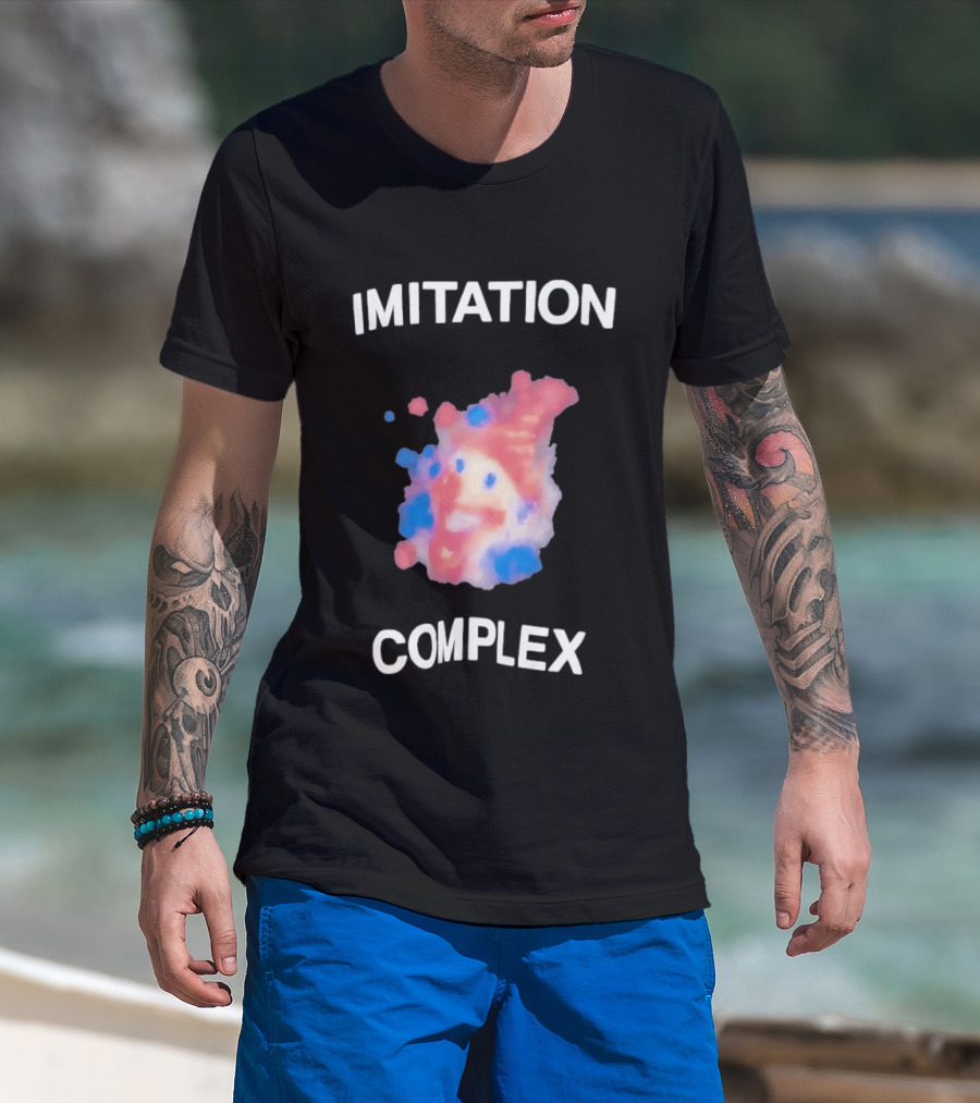 Impressionism Abstract Imitation Complex Colorful T-Shirt