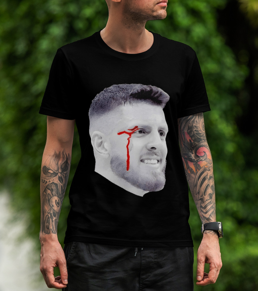 Isaiah Hartenstein IHart Bighead Bloody Face T-Shirt
