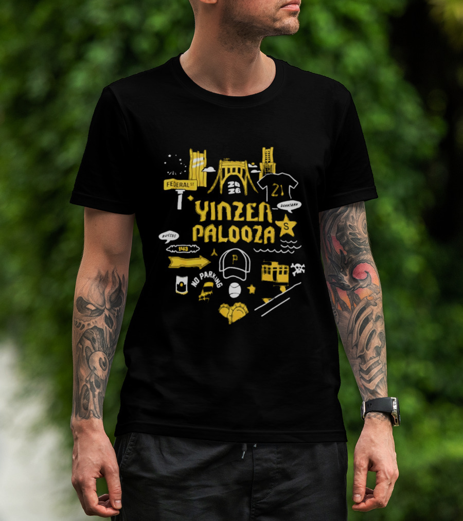 Pirates Yinzerpalooza 21 Giveaway Pittsburgh Bridges T-Shirt
