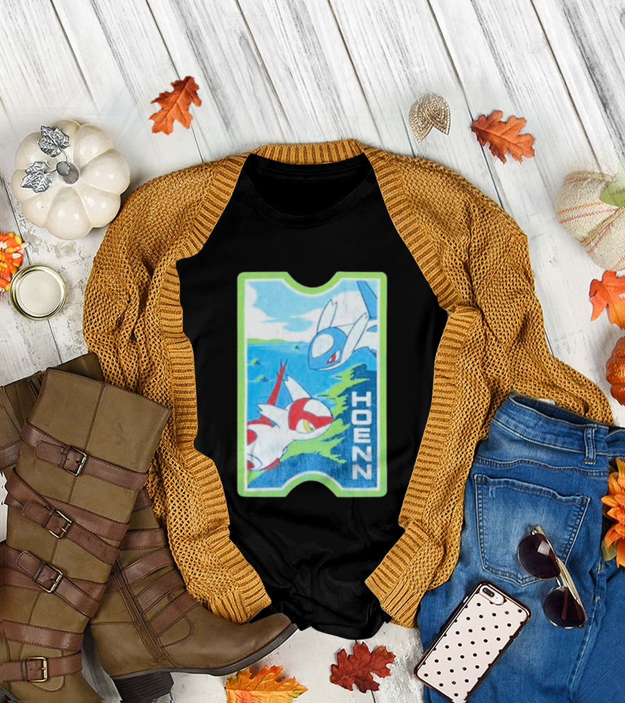 Pokémon Hoenn Latios and Latias Adventure Exploration T-Shirt