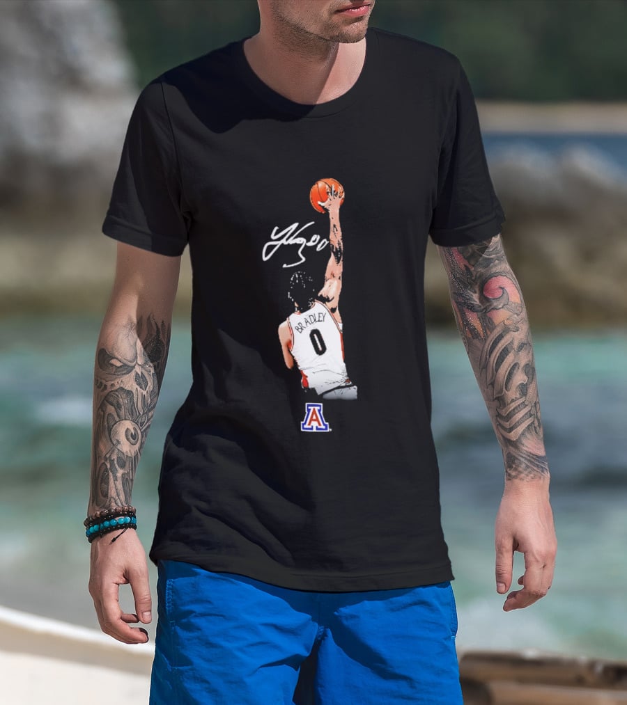 Jaden Bradley Dunk Arizona Wildcats Basketball March Madness 2026 T-Shirt