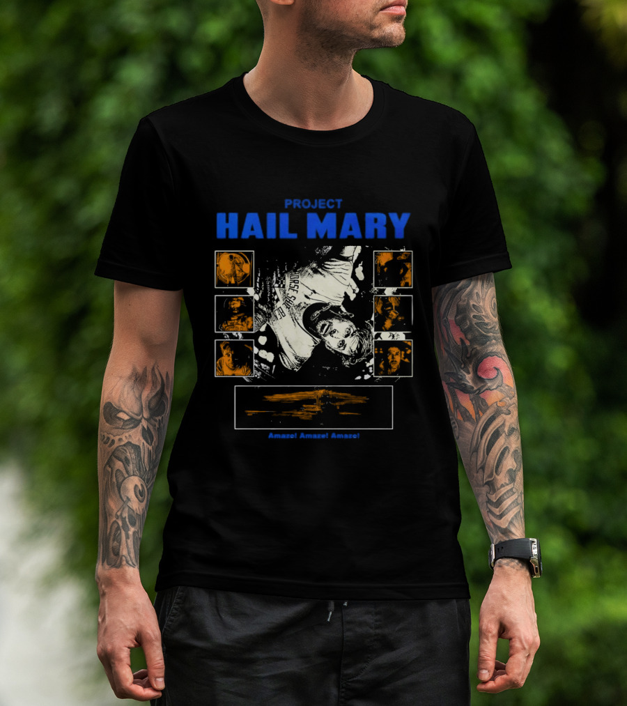 Project Hail Mary Novel Andy Weir Science Fiction T-Shirt