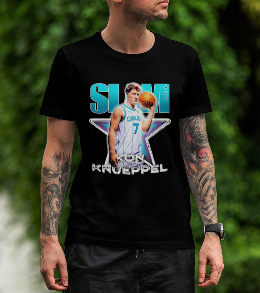 SLAM Magazine Cover April May 2026 Kon Knueppel Charlotte Basketball Issue 261 T-Shirt