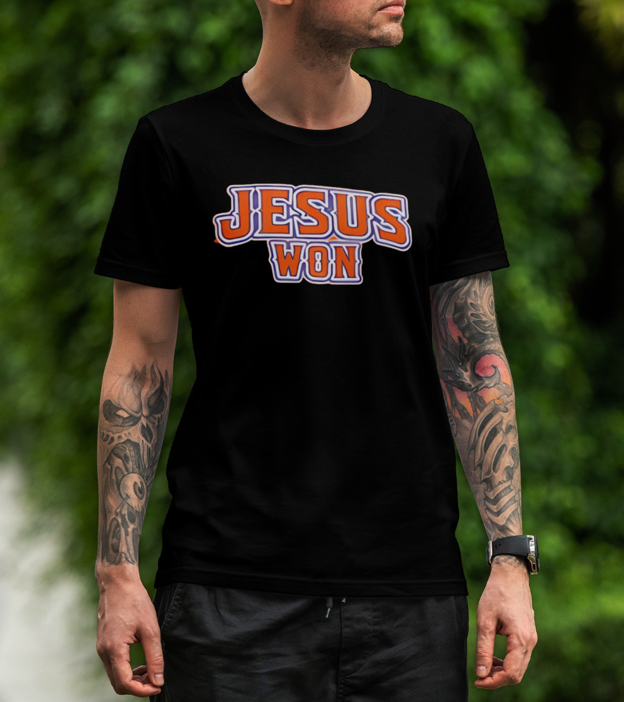 Mike Trout Jesus Won T-Shirt