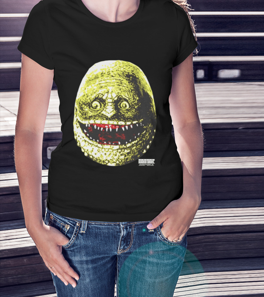 Super Mario Bros 1993 De Evolue Now Reptilian Creature T-Shirt