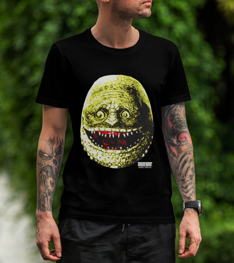 Super Mario Bros 1993 De Evolue Now Reptilian Creature T-Shirt
