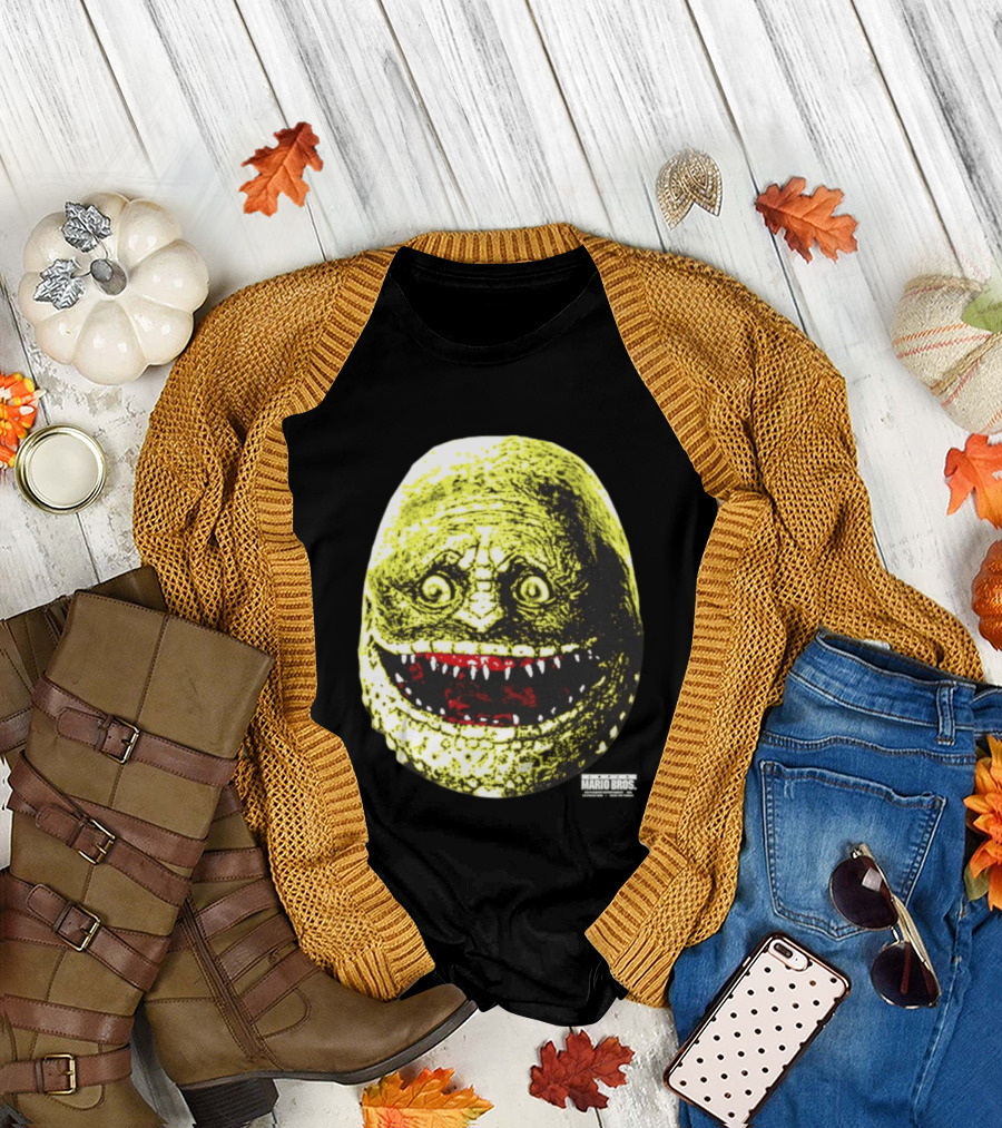 Super Mario Bros 1993 De Evolue Now Reptilian Creature T-Shirt