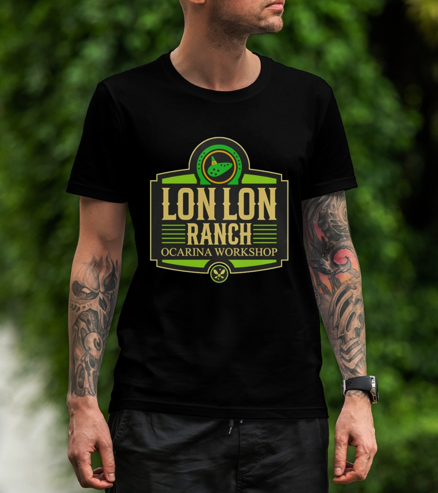 Lon Lon Ranch Ocarina Workshop Legend Of Zelda T-Shirt