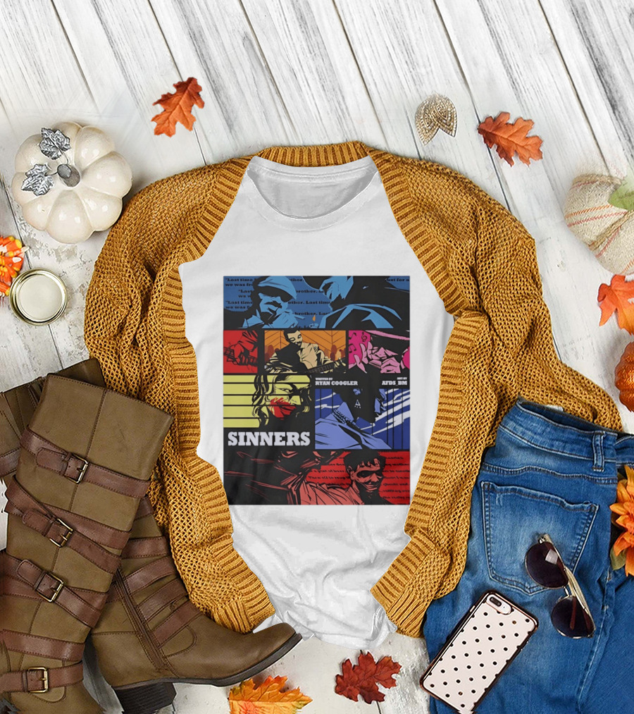 Sinners Ryan Coogler Cowboy Bebop Art by AFS BM T-Shirt