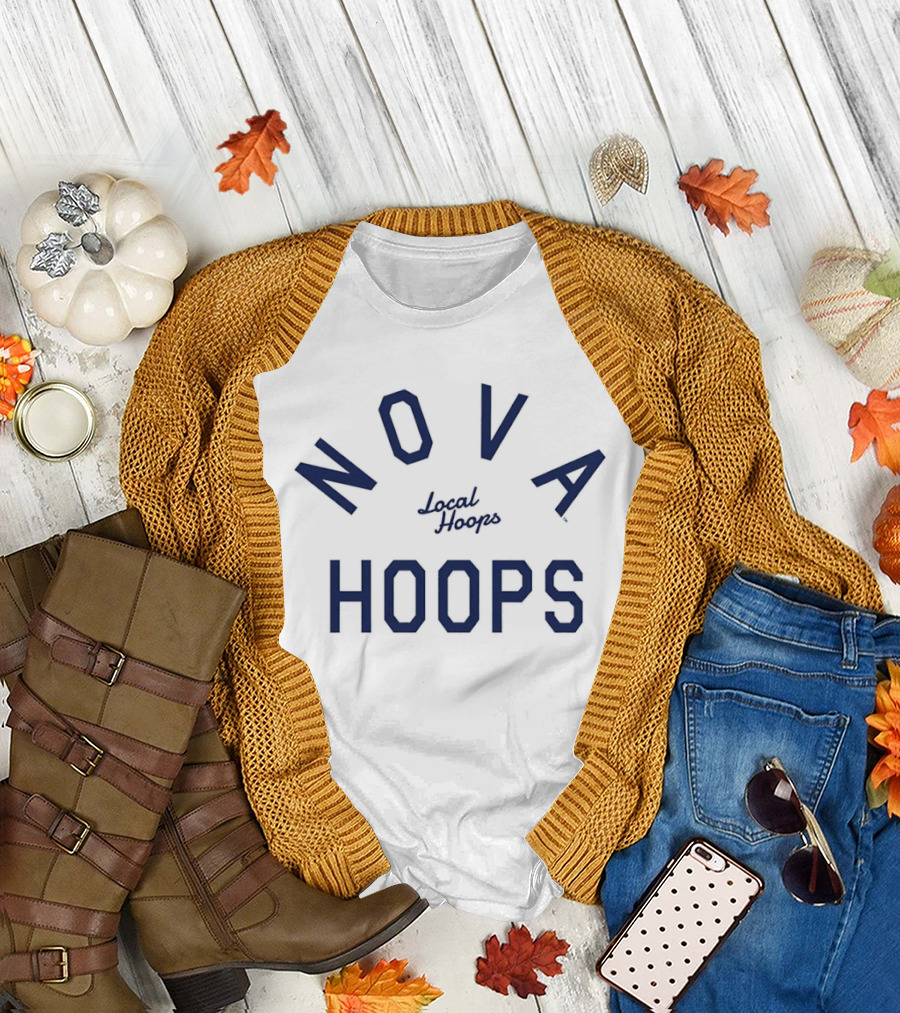 NOVA Hoops Local Basketball Enthusiasts T-Shirt