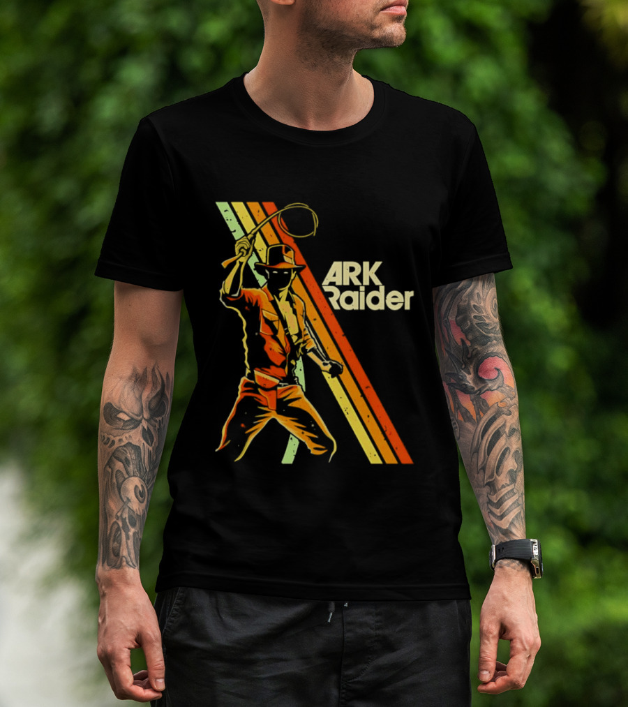 Indiana Jones Ark Raider Retro Whip Adventure T-Shirt