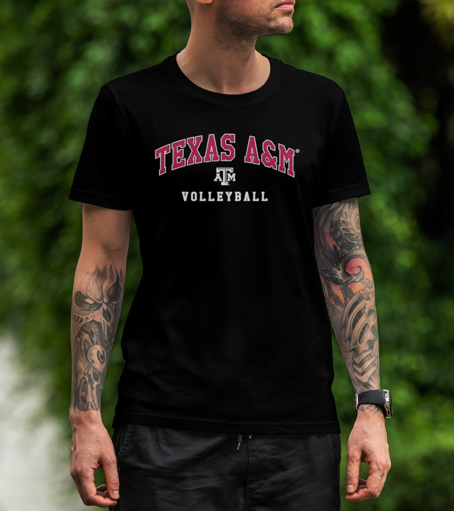 Texas A&M Aggies NCAA Women's Volleyball Team Spirit T-Shirt
