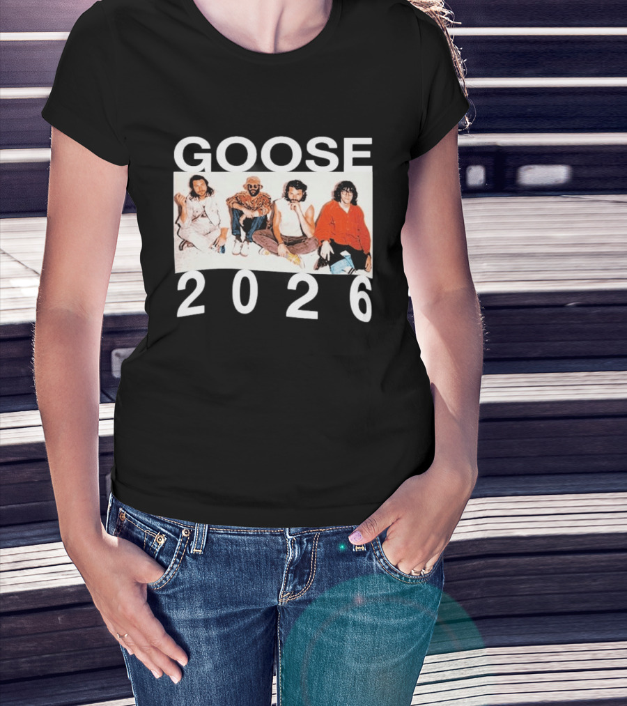 GOOSE An Evening With Goose 2026 Tour Schedule T-Shirt