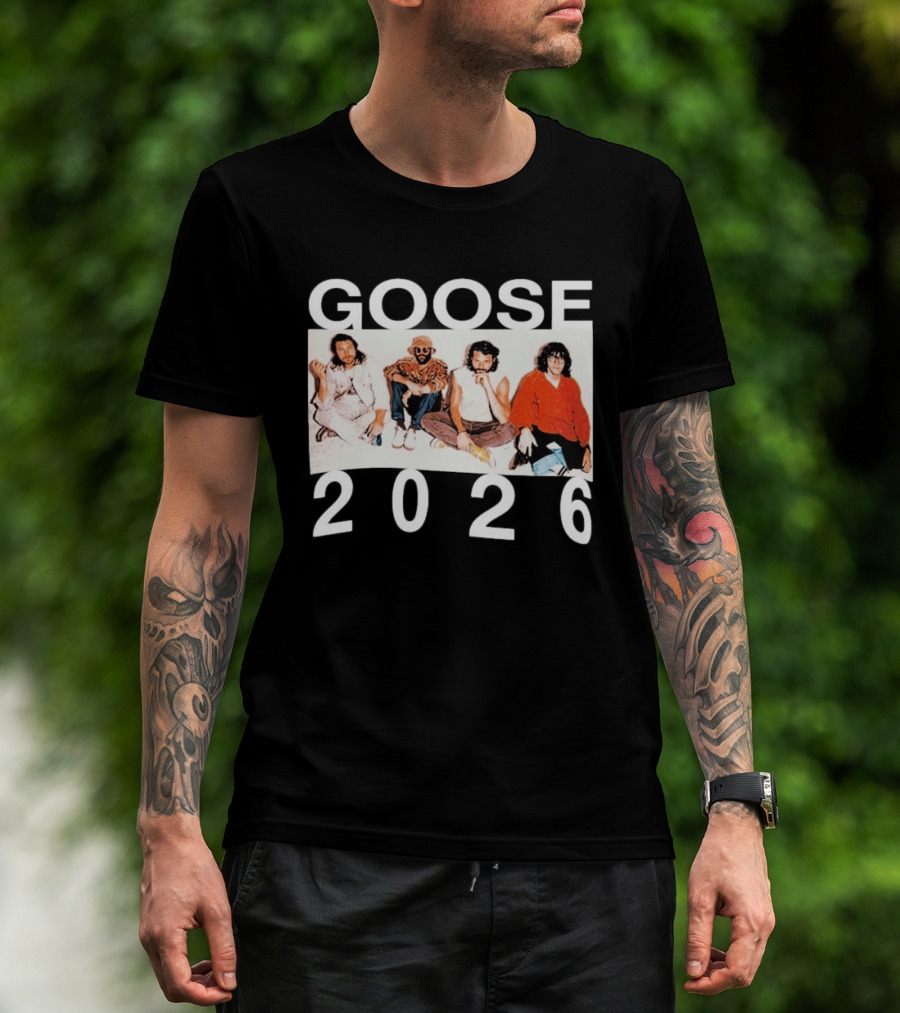 GOOSE An Evening With Goose 2026 Tour Schedule T-Shirt