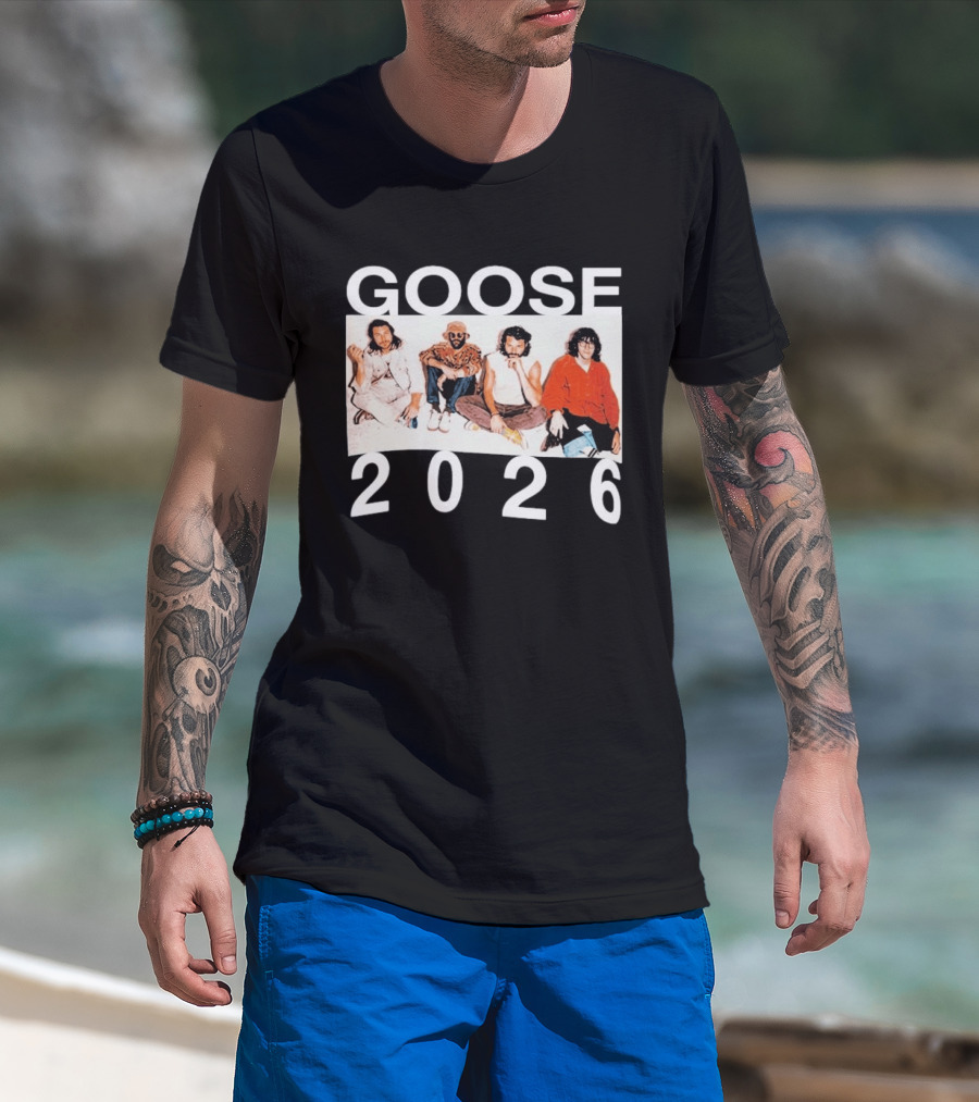 GOOSE An Evening With Goose 2026 Tour Schedule T-Shirt