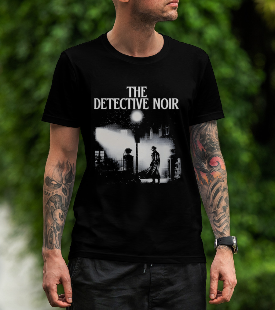 Spider Man Noir The Detective Noir Film Vintage Urban Scene T-Shirt