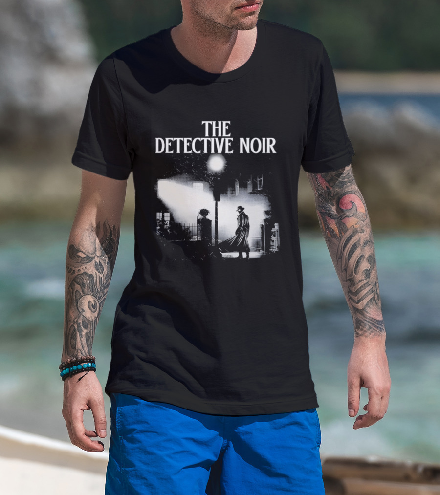 Spider Man Noir The Detective Noir Film Vintage Urban Scene T-Shirt