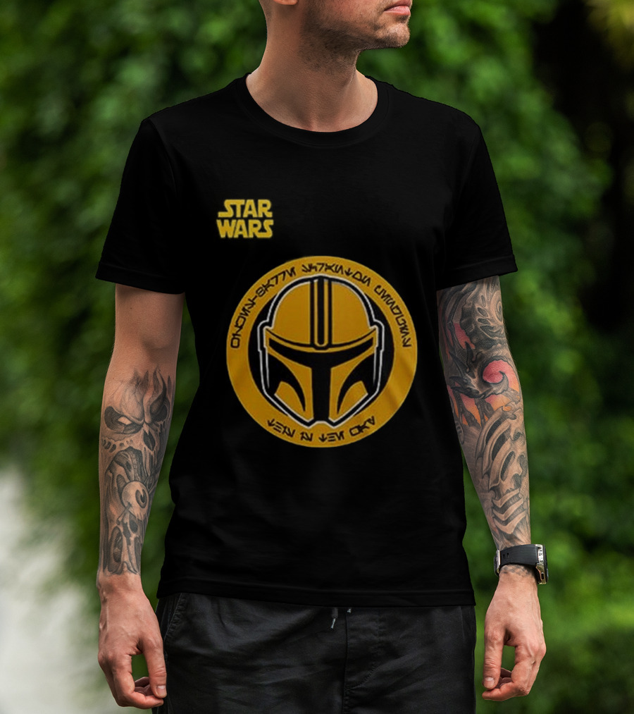 Star Wars Mandalorian Theme Wilkes Barre Scranton Penguins Game Night 2026 T-Shirt