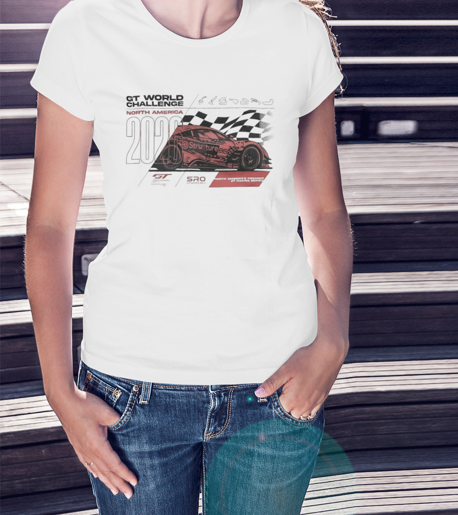 GT World Challenge North America 2026 Structure AMG 45 Racing Event T-Shirt