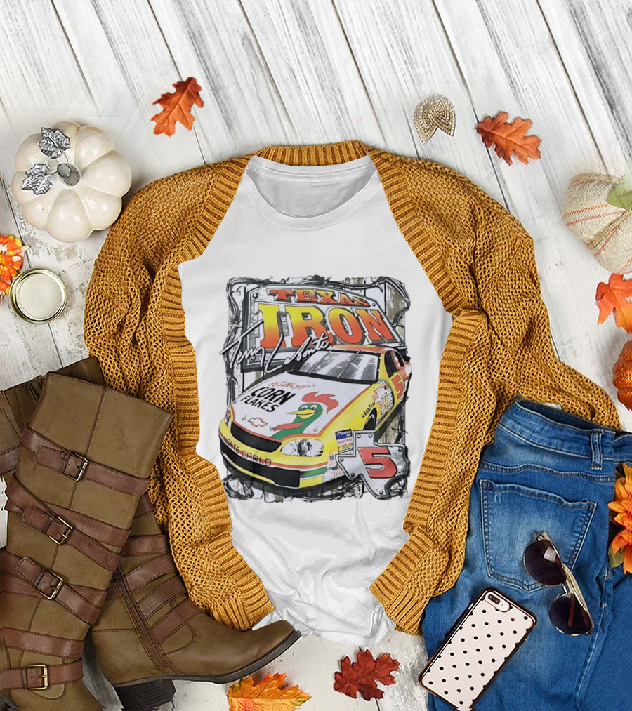 Terry Labonte Texas Iron Corn Flakes Chevrolet Monte Carlo NASCAR Racing 5 T-Shirt