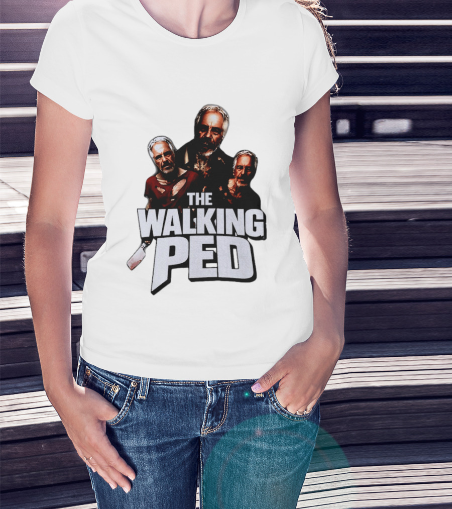 The Walking Ped Jeffrey Parody Horror T-Shirt