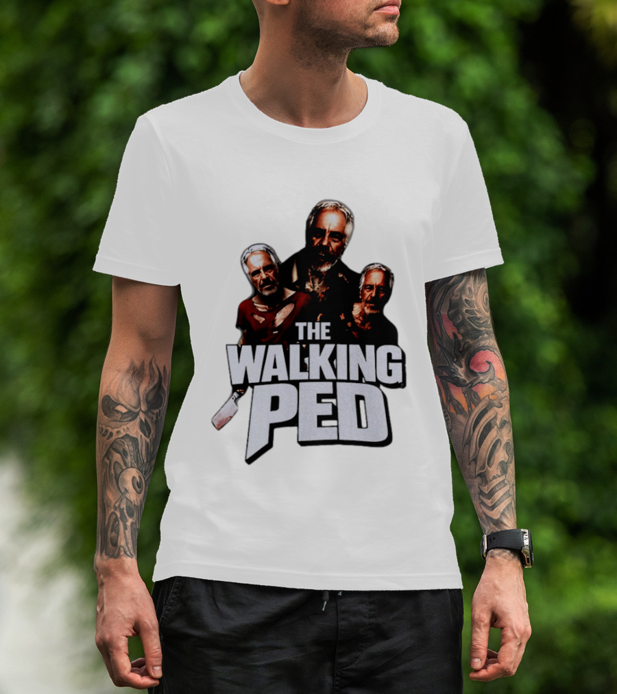 The Walking Ped Jeffrey Parody Horror T-Shirt