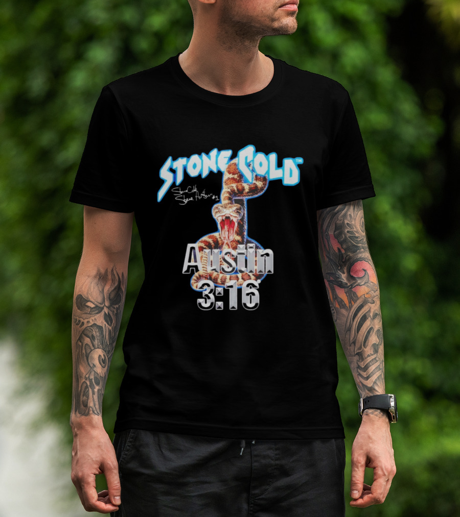 Stone Cold Steve Austin 3:16 Venomous Snake T-Shirt