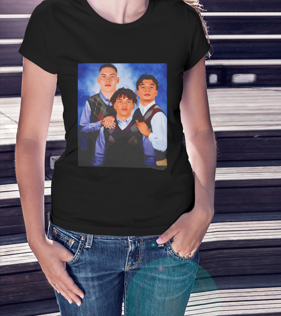 Keaton Wagler David Mirkovic Andrej Stojakovic Step Brothers Illini Basketball T-Shirt