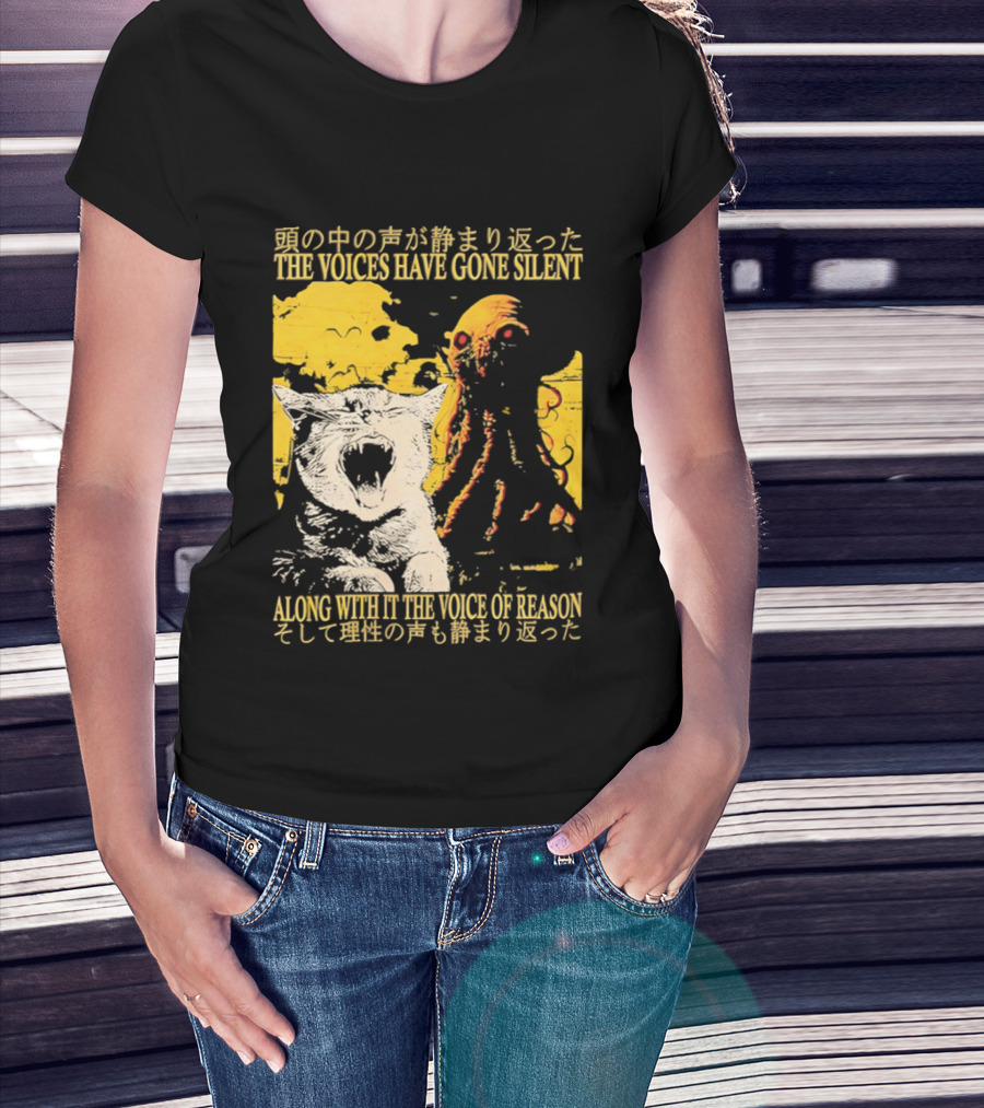 The Voices Have Gone Silent Cat T-Shirt