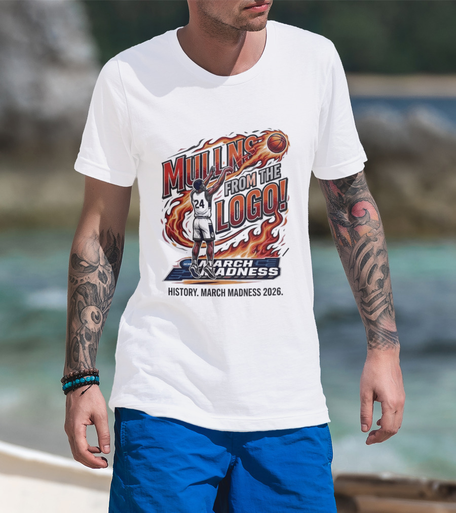 Mullins From The Logo March Madness 2020 History T-Shirt