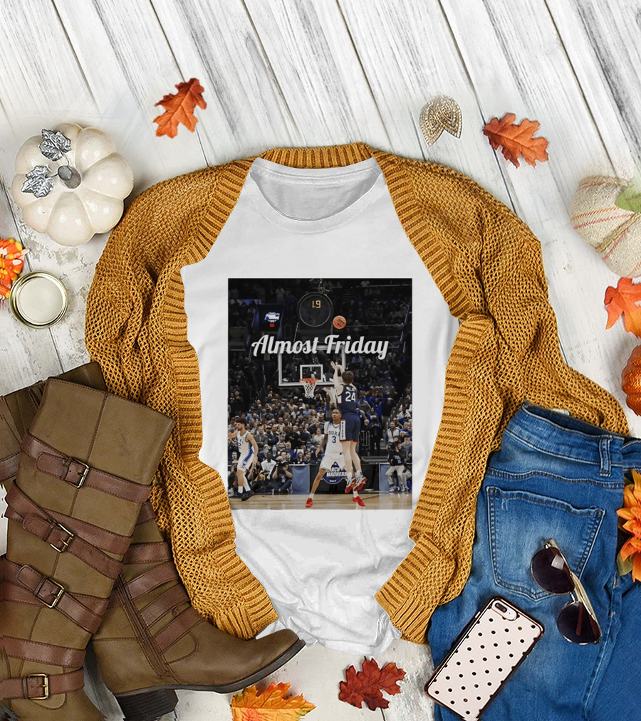 Braylon Mullins Almost Friday UConn Huskies Game Winning Shot Against Duke March Madness T-Shirt