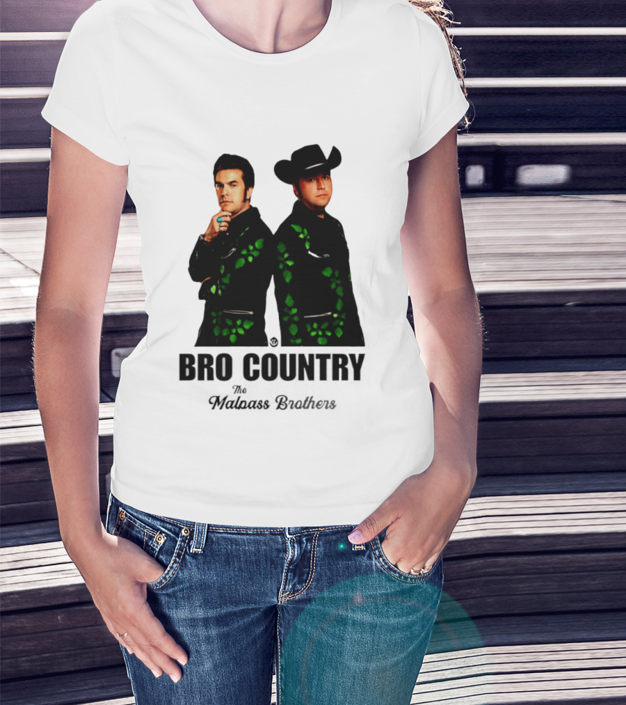 Bro Country The Malnass Brothers Western Style Duo T-Shirt