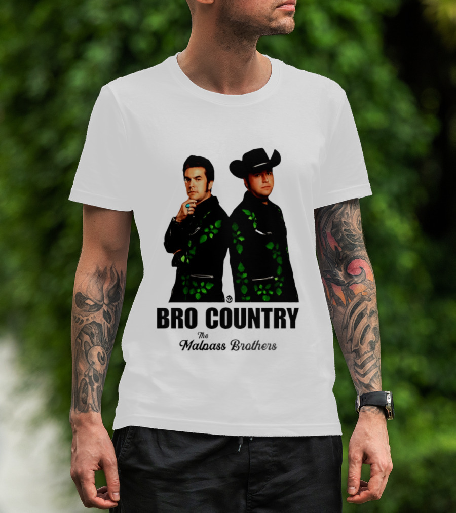 Bro Country The Malnass Brothers Western Style Duo T-Shirt