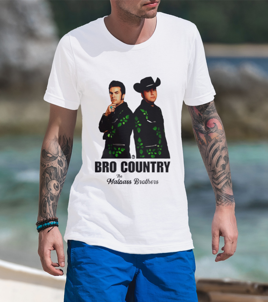 Bro Country The Malnass Brothers Western Style Duo T-Shirt
