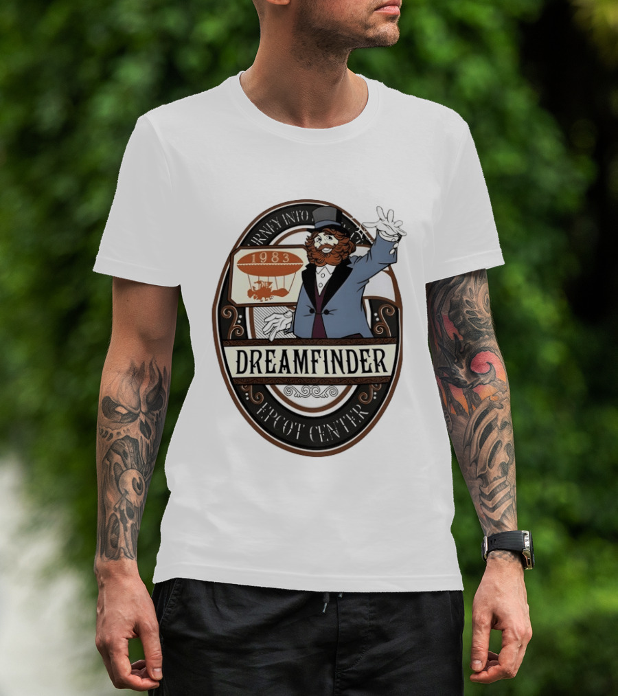 Journey Into 1983 Dreamfinder Epcot Center T-Shirt