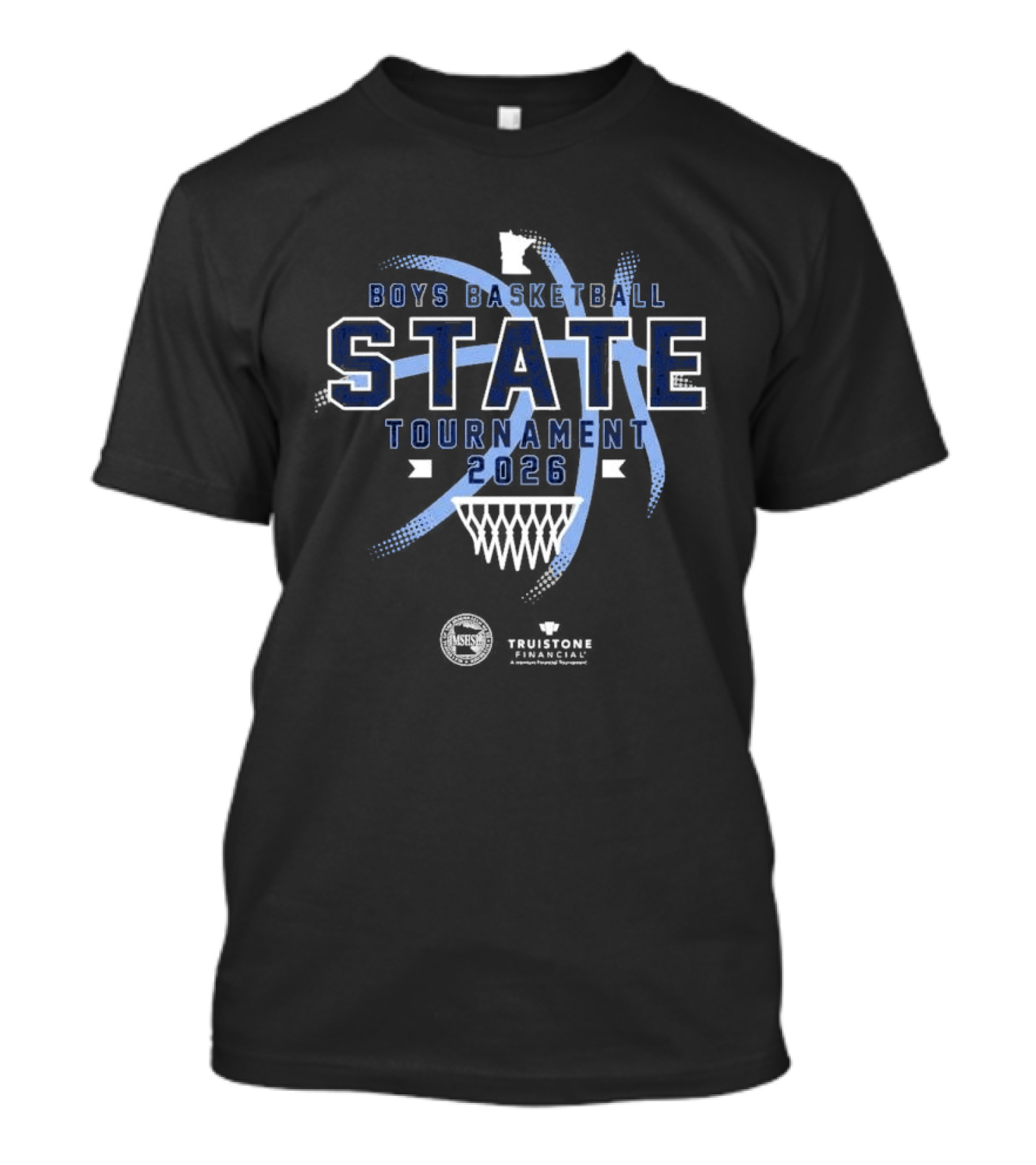 Boys Basketball State Tournament 2026 Mshsl Minnesota T-Shirt