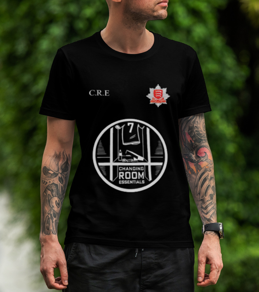 C.R.E Changing Room Essentials 7 Sports Locker Jersey T-Shirt