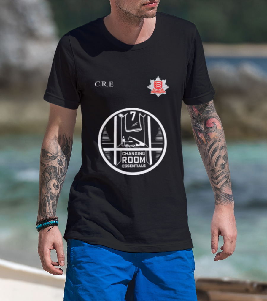 C.R.E Changing Room Essentials 7 Sports Locker Jersey T-Shirt