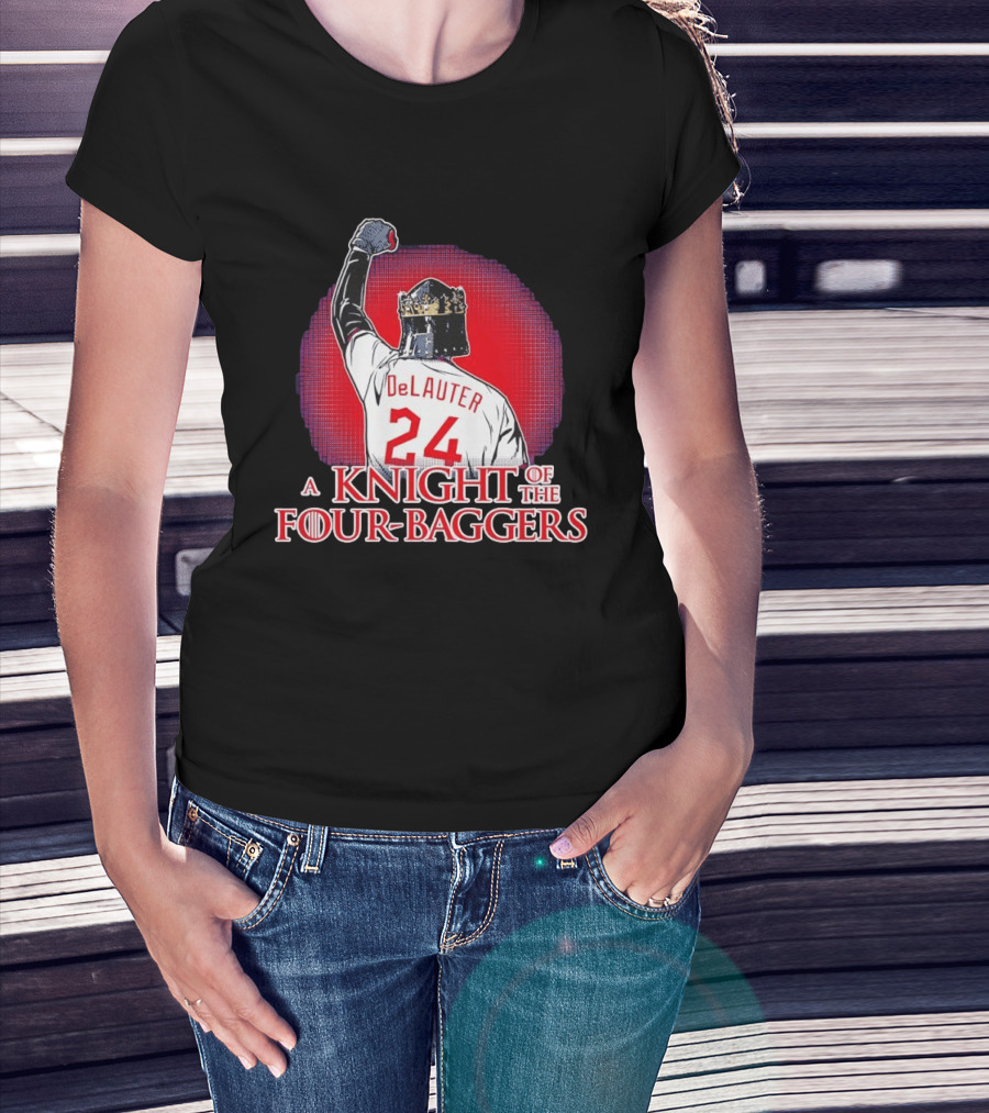 Chase DeLauter 24 A Knight Of The Four Baggers T-Shirt